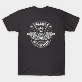 American Motorcycle Rider T-Shirt